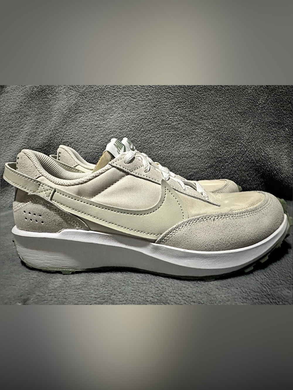 Women’s Nike Waffle Debut Sneakers ‘White/Seaglass’ - Size 9